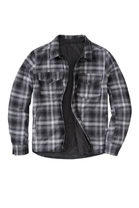 15001-6 Scorpion Morpheus Reversable Jacket Xl Black/plaid Grey