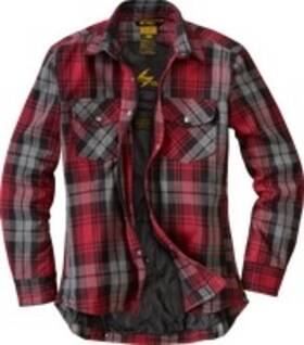 52211-4 Scorpion Exo Covert Womens Flannel Md Red/gray