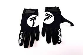 2210014-001-yxs Seven Pair Of Youth Annex Gloves Black And White Nos