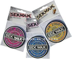 Sex Wax 663320513591 Mr. Zoggs Air Freshener 4-pack - Coconut Grape Pineapple Assorted