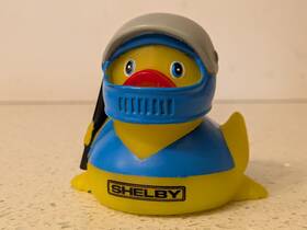 Cps004-blu Shelby Rubber Ducky - Blue Helmet