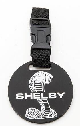 She-a39335d-blk Shelby Luggage Tag - Soft Supersnake Black Conversation Starter Free Us Ship