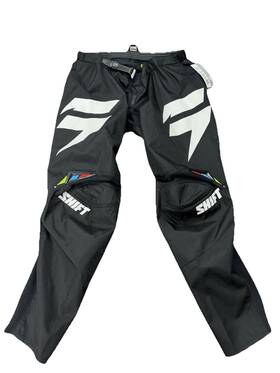 Whit3 Shift 191972477287 Ninety Seven Trac Pants Black/white Adult Size 40 Utility Pocket