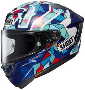0105-1610-04 Shoei X-15 Mrqz Barcelona Tc-10 Helmet Size Small