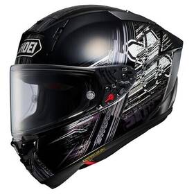 0105-1805-06 Shoei X-fifteen Cross Logo Helmets Black Lg