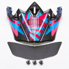 0245-6077-01 Shoei Vfx-w Dissent Visor Tc-1