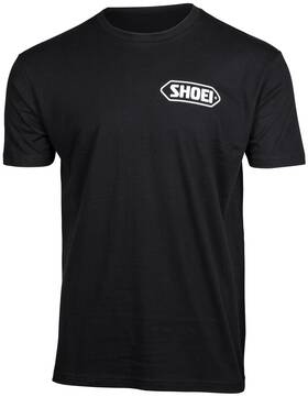 0411-1005-08 Shoei Double Side T-shirt 2xl Black