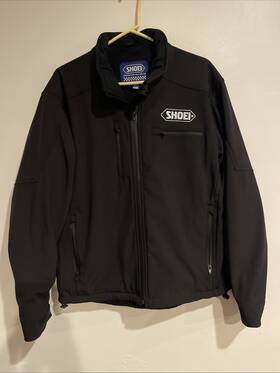 0414-2505-06 Shoei Softshell 2.0 Jacket Black Size M