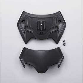 Gta3upblk Shoei Gt-air3 Upper Air Intake Black 70 Os