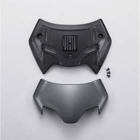 Gta3updgry Shoei Gt-air3 Upper Air Intake D.grey 70 O