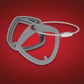41-182 Show Chrome Spyder Key Cover - Gray