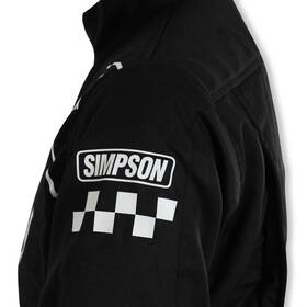 Ck02521 Simpson Safety Checkers Suit Black - Xxl