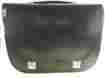 A9520013 Sixty8 Triumph City Bag Tri Black Leather Saddle Retail 349