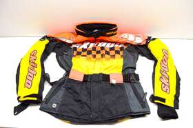 P4402490610 Ski Doo 4402490610 Mens Snowcross Shell Yellow Medium Jacket