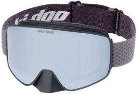 4486990007 Ski-doo Edge Goggles Uv Unisex Charcoal Grey O/s
