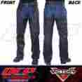 2863732 Small-5xl Victory Brand New Motorcycles Oem Mens Leather Chaps Black