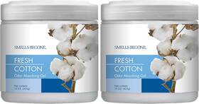 52816 Smells Begone Air Freshener Odor Absorber Gel - 15 Oz Pack Of 2 Fresh Cotton