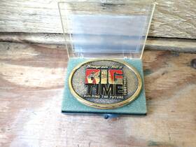 Spp-513 Snap-on Tools Inch Big Time Building The Future Together Brass Belt Buckle