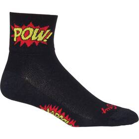 Sockguy 013964665086 Classic Boom Pow Socks - 3 Inch Black Large/x-large Boom-l