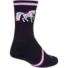 Sockguy 602573793008 Dark Magic Crew Socks - 6 Inch Black/multi Large/x-large Crdarkmagic L