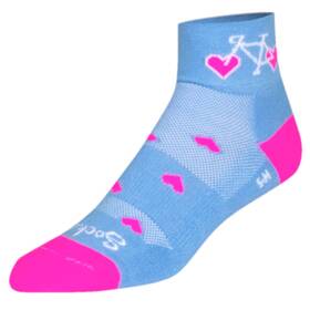 Sockguy 602573795071 Classic Wheel Luv Socks - 2 Inch Blue Small/medium Chwheelluv