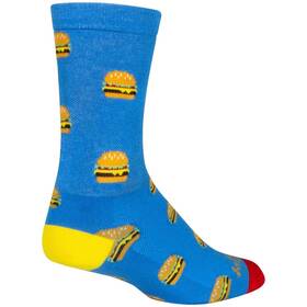 Sockguy 658580522803 Crew Burgers Socks - 6 Inch Small/medium Crburgers S/m