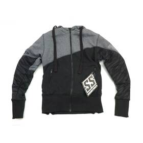 1106-1403-0052 Speed And Strength Cat Outfta Hell Womens Hoody - Black/grey Small Open Box