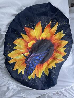 Tirecvr-mar265 Sport Covers Spare Tire Cover Pretty Butterfly And Sun Flower Daisy Medium Car Decor