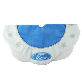 Nl-03736 Stangstuff Ford Blue Scalloped Christmas Tree Skirt - Small 21.5 Inch See More In Our Store