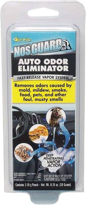 19971 Star Brite Auto Odor Eliminator Fast Release Vapor System Eliminates Car
