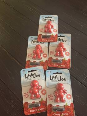 96407 Stoner Car Care Little Joe Cherry Scent Air Freshener 1 Count Pack Of 5