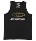Su7123901-blk-sm Fmf Apparel Stacked Tank Blk Sm