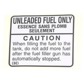 10024aa160 Subaru Oem New 1990-2024 Forester Impreza Fuel Information Label