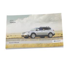 Msa5m1402a Subaru Oem New Genuine 2014 Tribeca Owners Manual Instruction Guide