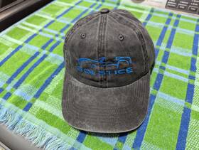 Charcoalsolkappahatgreen008 Super D Specialties Pontiac Solstice Kappa Charcoal Hat Embroidered Green- Pwu- 6 Panel - New