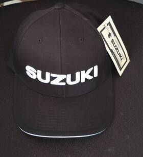 990a0-17085 Suzuki 990a0-17169 Black Flex Fit Performance Hat