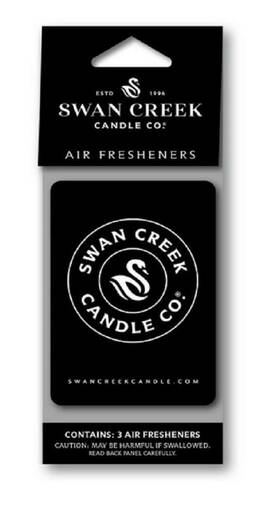 04104 Swan Creek Candle Co. Roasted Espresso Hanging Car 1 Count Pack Of 3 Black