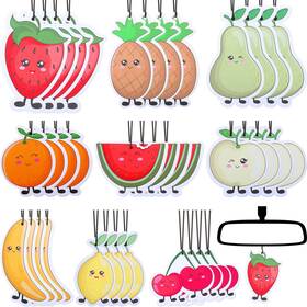 Fresheners-98 Swiffen 36 Pack Car Air Freshener 9 Different Fruit Flavored Various