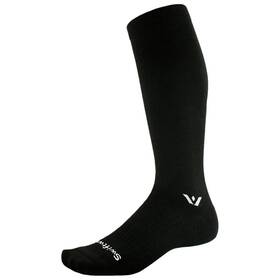 Tc00001-x Swiftwick Aspire Knee High Socks - Circuit Black Xlarge