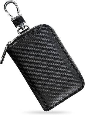 Sylvil-1094fk8 Sylvil Faraday Key Fob Protector Box Carbon Fiber Car Shielding Bag For Black