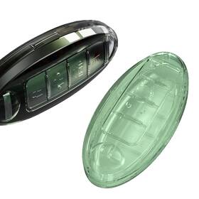 Nssbx-t6 Tangsen Key Fob Case Tpu Cover Compatible Universal Button Transparent Green