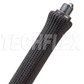 Sgag0.38bk25 Techflex Inc. Electrical Silicone Flex Glass Insulation Sleeving