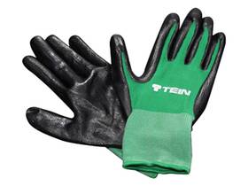 Tn023-004 Tein Pair Mechanic Glove Nitrile Coated Gloves