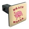 Th.qqbcrlctc.z003342 M Unbranded Brain Waves Waving Funny Humor Tow Trailer Hitch Cover