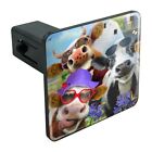 Th.qqhowardr.z001651 M Unbranded Udderly Cool Cow Farm Selfie Tow Trailer Hitch Cover
