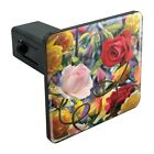 Th.qqjqlrm00.z001832 M Unbranded Wild Rose Tango Flowers Tow Trailer Hitch Cover Plug