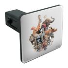 Th.qqjqlrm00.z002228 M Unbranded Diverse Animal Family Reunion Elephant Tow Trailer Hitch Cover