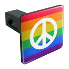 Th.z000161 M Unbranded Peace Rainbow Lgbtq Symbol Tow Trailer Hitch Cover Plug