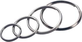 The Hillman Group 736511590098 Assorted Split-ring Key Rings 4-pack One Size