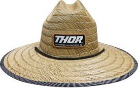 2501-4002 Thor Straw Hat Motorcycle Atv/utv Street Bike Dirt Snowmobile Watercraft